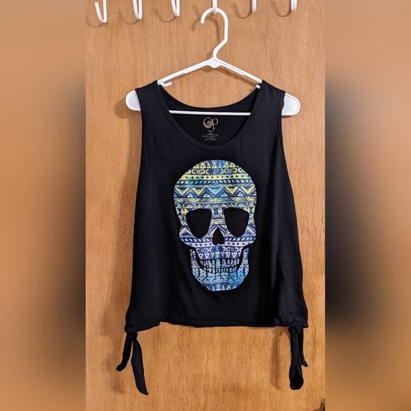 ⚡5 for 25 ⚡ Y2K 🦋OP summer tank  size XXL🦋 color black - Picture 1 of 8